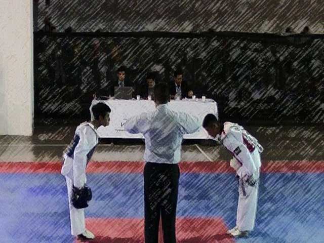 El Saludo en Taekwondo