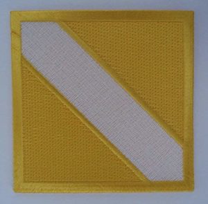 insignia instructor nacional itf sabon amarillo blanco amarillo
